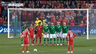 Ireland  0  -  1  Wales - 16/10/2018 Wilson H., Wales Super Amazing Goal 58' HD Full Screen EUROPE: UEFA Nations League - League B - Round 4 .