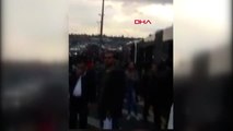 İstanbul- Metrobüs Kaza Yaptı; Seferler Durdu -5