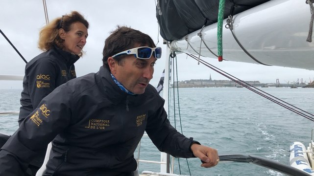 Route du Rhum: Erwan Thiboumery, un skipper « en or »