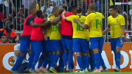 Joao Miranda Goal - Brazil vs Argentina 1-0 16/10/2018