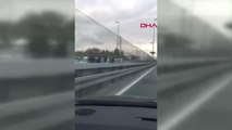 İstanbul- Metrobüs Kaza Yaptı; Seferler Durdu -6