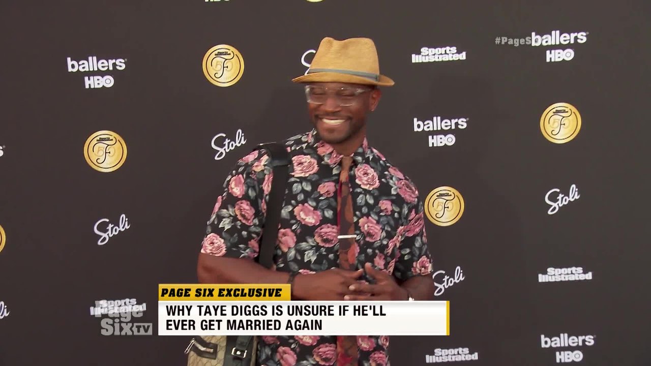 Will @TayeDiggs ever get married again? We caught up with Taye on his love life, and his answer might surprise you! #PageSixTV