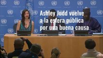 Ashley Judd vuelve a la esfera pública como embajadora de Naciones Unidas