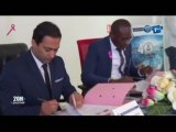 RTG/Signature d’une convention du directeur général de l’OPRAG et le directeur général polycRabat Sevamed