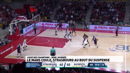Le Mans coule, Strasbourg au bout du suspense
