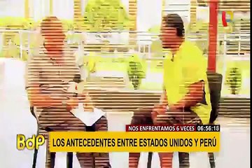 Estos son los antecedentes del partido Perú-EEUU