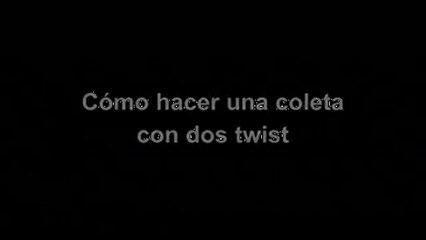 Cómo hacerse un recogido twist