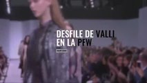 Desfile de Valli en la PFW