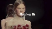 Marchesa inunda de barroquismo la pasarela