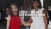 Michelle Obama viste moda española en su visita a España Letizia vistio de Nina Ricci