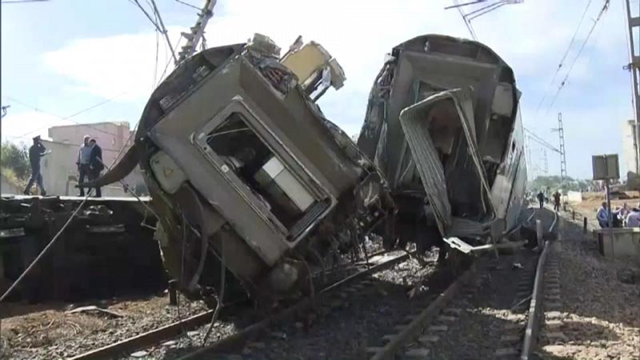 Vários mortos e feridos em acidente de comboio em Marrocos