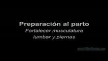 Preparación al parto: fortalecer musculatura lumbar y piernas