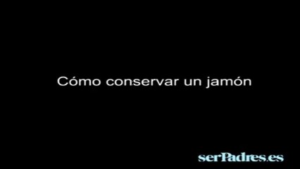 Cómo conservar el jamón en casa