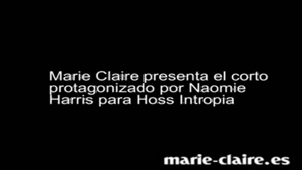 Cortometraje de Naomie Harris para Hoss Intropia