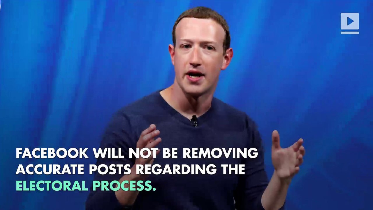 Facebook Banning Misinformation About Voting