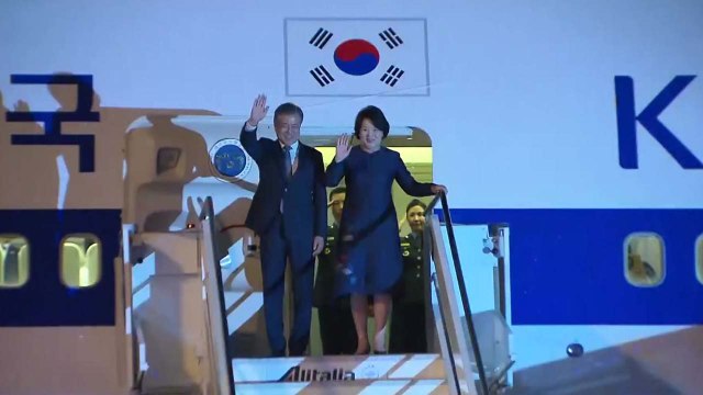 문재인 대통령, 이탈리아 도착...내일 새벽 한반도 평화 미사 / YTN