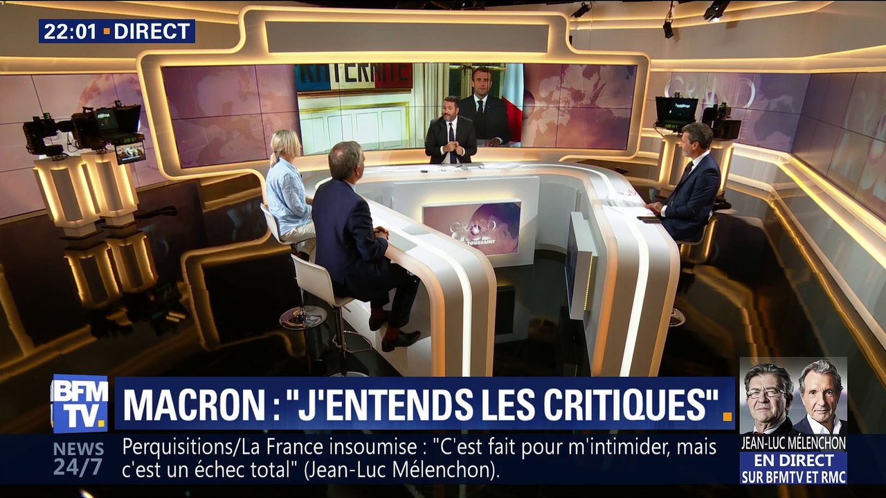 Emmanuel Macron: "J'entends les critiques" (1/4)