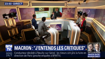 Emmanuel Macron: "J'entends les critiques" (3/4)