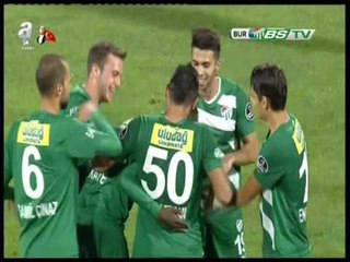 ZTK BURSASPOR 2-0 TEPECİKSPOR MAÇ SONUCU (29.10.2014)