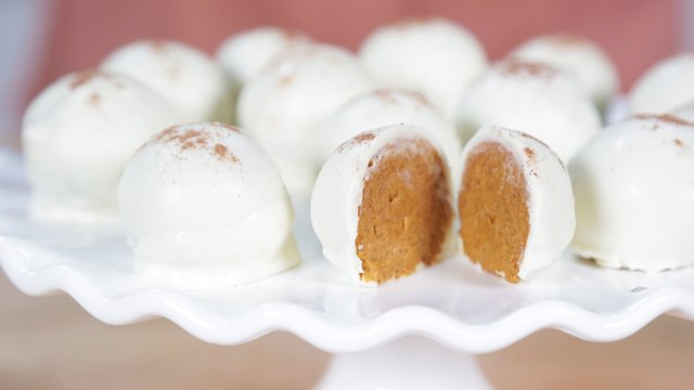 Pumpkin Spice Truffles When You Don't Want to Bother With Baking Pie