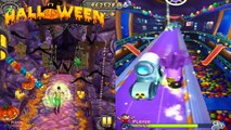 Temple Run 2 Halloween Spooky Summit Map Vs Bride of Frankenstein 5 Year Celebration Minion Rush