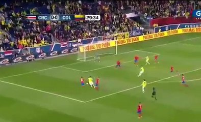 Carlos Bacca goal - Colombia vs Costa Rica 1-0