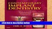 Best product  Contemporary Implant Dentistry, 3e