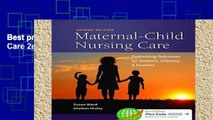 Best product  Maternal-Child Nursing Care 2e