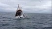 Deep-Sea Fishermen Rescue Two Men from Sinking Boat
