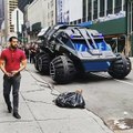 NASA MARS ROVER CRAWLS THROUGH NEW YORK