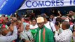 Arrivée des #Cœlacanthes des Comores à l'aéroport Prince Said Ibrahim.