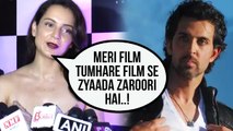 Kangana Ranaut REACTION To Manikarnika Clashing With Hrithik Roshan's Super 30