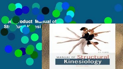 Best product  Manual of Structural Kinesiology