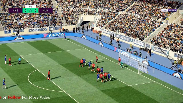 Chelsea vs Manchester United | ENGLISH PREMIER LEAGUE | PES 2019 (PC) GAMEPLAY