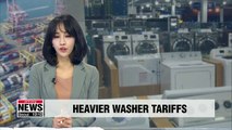 After exceeding safeguard quota, washing machines imported to U.S. face 50 percent tariffs