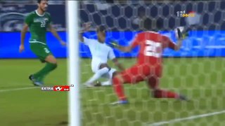 ملخص مباراة السعودية والعراق 1-1  جنون فهد العتيبي HD