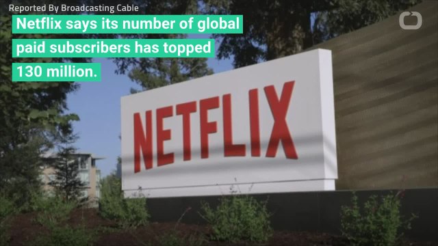 Netflix’s Global Paid Subscribers Grows Past 130 Million