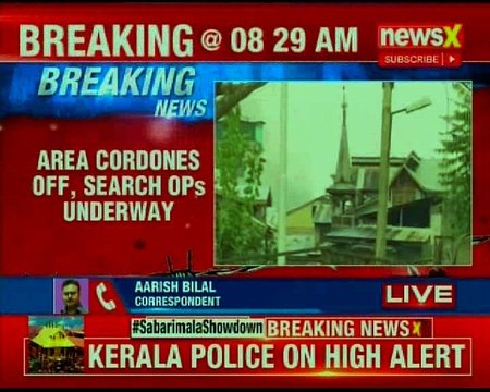 Srinagar: Enconter takes place in Fateh Kadal area, area cordones off