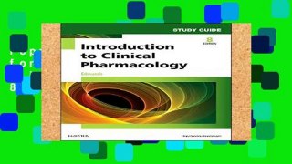 Popular Study Guide for Introduction to Clinical Pharmacology, 8e