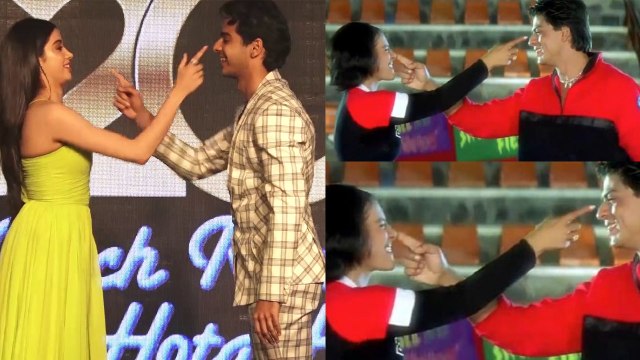 Jhanvi Kapoor & Ishaan Khatter become Anjali & Rahul of Kuch Kuch Hota Hai; Watch Video | FilmiBeat
