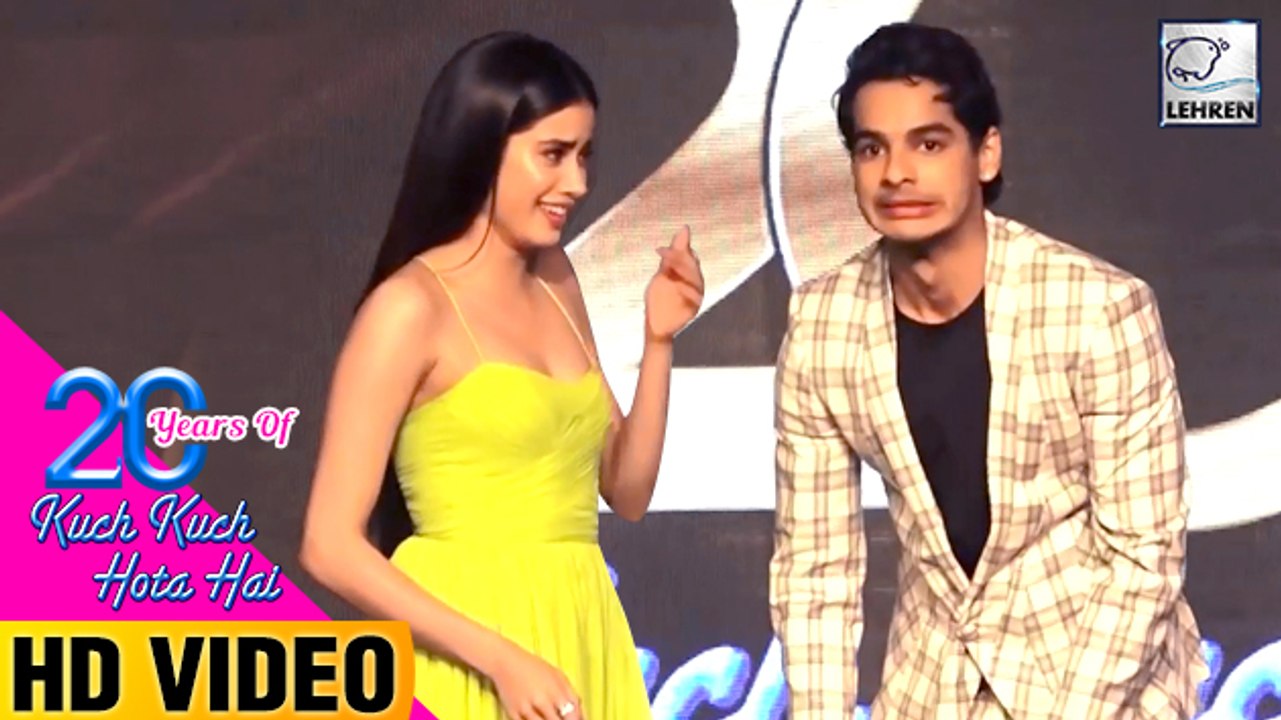 Janhvi And Ishaan's Cute Moments At 20 Years of Kuch Kuch Hota Hai