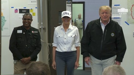 Trump Thanks Red Cross Workers