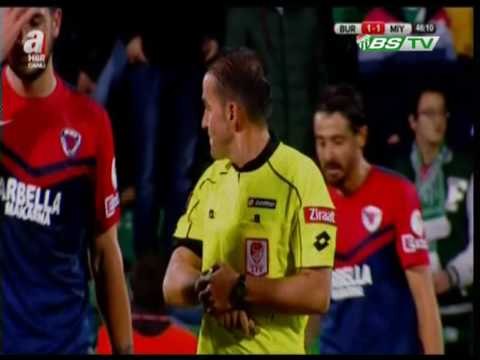 ZTK BURSASPOR 1-1 MERSİN İDMAN YURDU MAÇ ÖZETİ (10.12.2014)