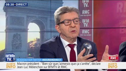 Jean-Luc Mélenchon affirme: "on peut tout perquisitionner sauf ma liberté de conscience et le fond de moi-même"