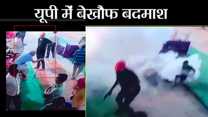 UP NEWS II History sheeter Neeraj was shot dead in Allahabad Durga puja pandal