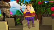 Humpty Dumpty Sat on a Wall Nursery Rhymes with Action | 3D Animation English Nursery Rhymes Songs for Children with Lyrics by HD Nursery Rhymes