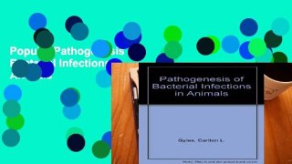 Popular Pathogenesis of Bacterial Infections in Animals