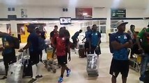 The Zambia National team have arrived in Guinea Bissau ahead of the Cameroon 2019 Africa Cup of Nations return leg against Guinea Bissau. The team touched dow