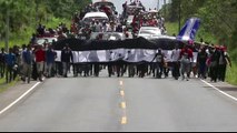 Migrant caravan activists: Trump to blame for Honduras situation