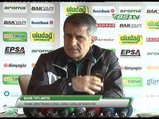 Güzel Bir Maç Olacağına İnanıyorum (30.01.2015)